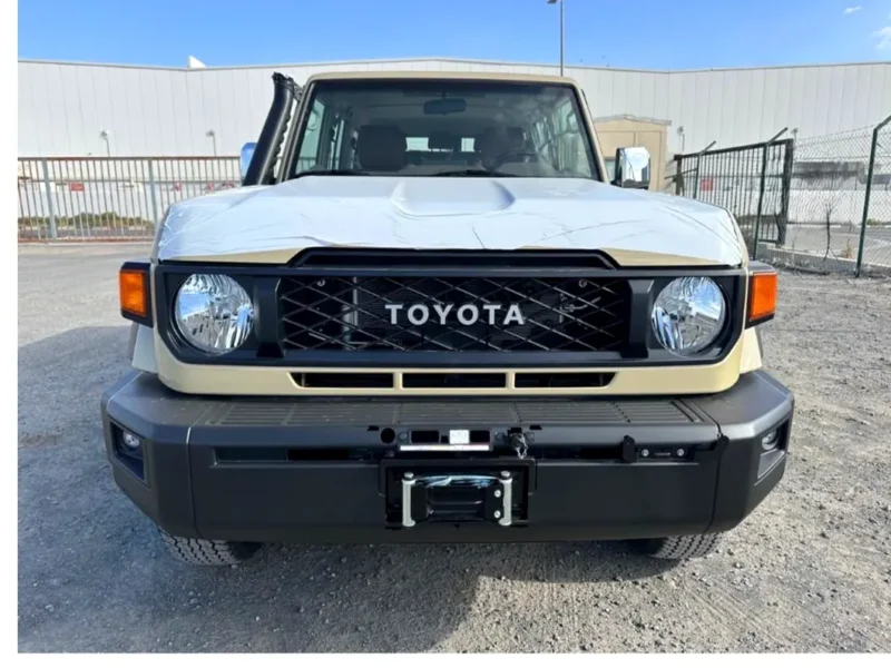 2026 Toyota Land Cruiser 70 Series LC 76 VXR 6 Cylinders Petrol Engine Beige Maroon SUV GCC