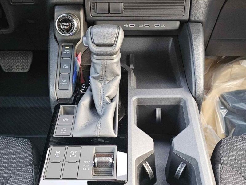 2027 Toyota Prado TURBO ALL ROUNDER 2.4 Litres PETROL V4 Engine Black Grey SUV GCC Specs