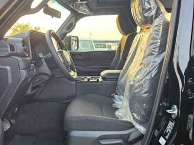 2027 Toyota Prado TURBO ALL ROUNDER 2.4 Litres PETROL V4 Engine Black Grey SUV GCC Specs