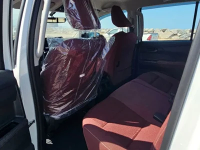 2027 Toyota Hilux MID OPTION 4.0 Litres 6 Cylinders Petrol Engine White Orange Pickup Truck