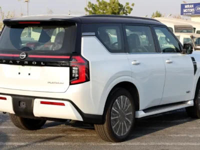 2026 Nissan Patrol LE Platinum City 3.5 Litres 6 Cylinders Petrol Engine White Red SUV Automatic