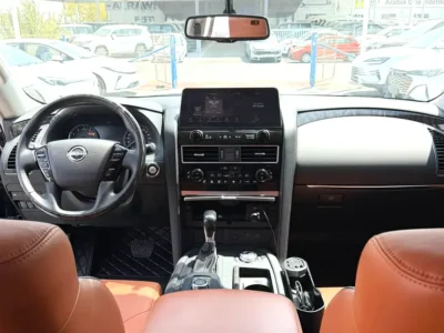 2024 Nissan Patrol LE 8 Cylinders Petrol Engine Black Tan SUV Japanese Specs Excellent Condition
