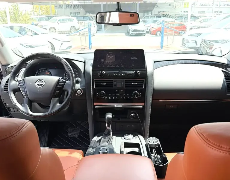 2024 Nissan Patrol LE 8 Cylinders Petrol Engine Black Tan SUV Japanese Specs Excellent Condition
