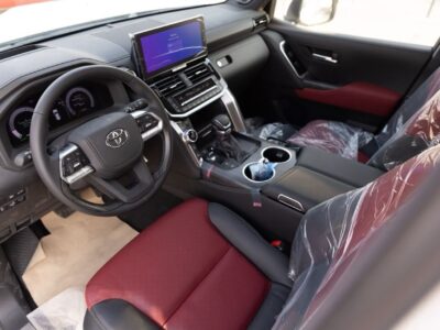 2026 Toyota Land Cruiser VXR 3.5L 6 Cylinders Hybrid Engine Black Red SUV GCC Automatic