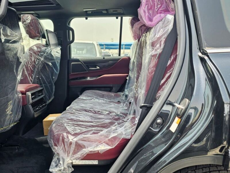 2026 Lexus LX600 SIGNATURE 3.5 Litres V6 PETROL Engine Black Red SUV GCC Specs
