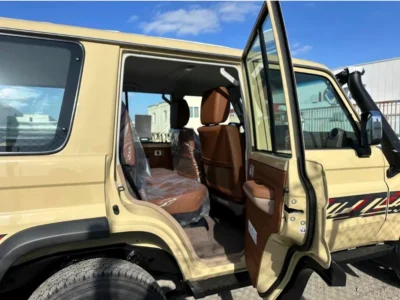 2026 Toyota Land Cruiser 70 Series LC 76 VXR 6 Cylinders Petrol Engine Beige Maroon SUV GCC
