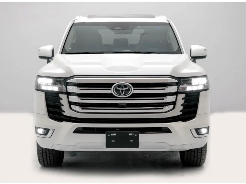2026 Toyota Land Cruiser GXR 3.5L Twin Turbo 6 Cylinders Petrol Engine White Beige SUV GCC