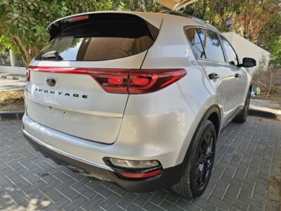 2022 Kia Sportage Sport Version 2.5L 4 Cylinders Petrol Engine Silver Beige SUV American Specs
