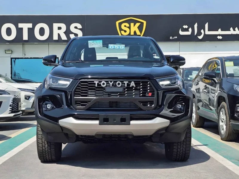 2025 Toyota Hilux GR SPORT 2.8 Litres DIESEL V4 Engine Black Pickup Truck GCC FULL OPTION
