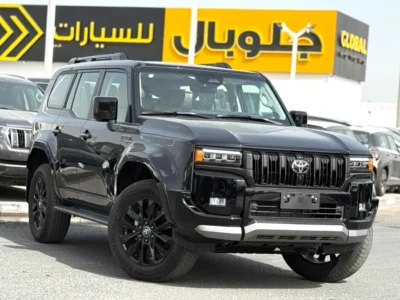 2026 Toyota Prado VXR LUXURY 2.4 Litres 4 Cylinders Petrol Engine Black Beige SUV GCC Specs
