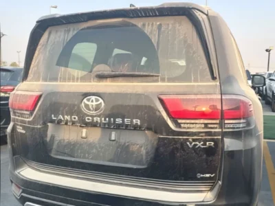 2026 Toyota Land Cruiser VXR 3.5L 6 Cylinders Hybrid Engine Black Red SUV GCC Automatic
