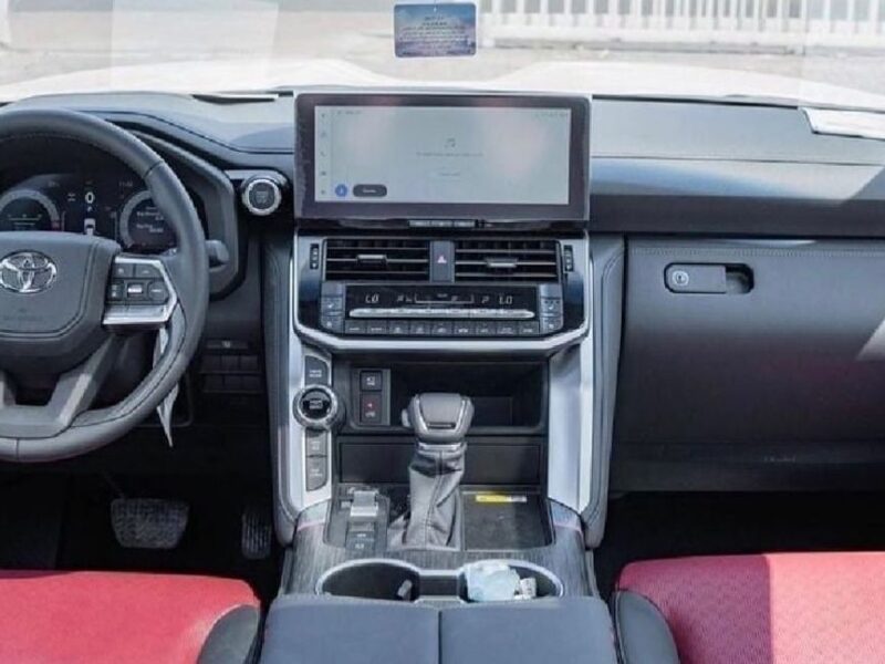 2026 Toyota Land Cruiser VXR 3.5L 6 Cylinders Petrol Engine Black Red SUV GCC Specs Automatic