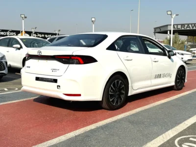 2026 Toyota Corolla 4 Cylinders Petrol Engine White Black Sedan Chinese Specs Excellent Condition