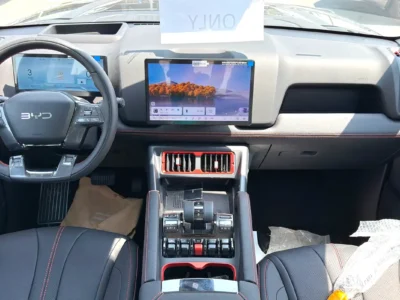 2026 BYD Shark 6 4 Cylinders Plug-in Hybrid Engine Black Pickup Truck Chinese Specs