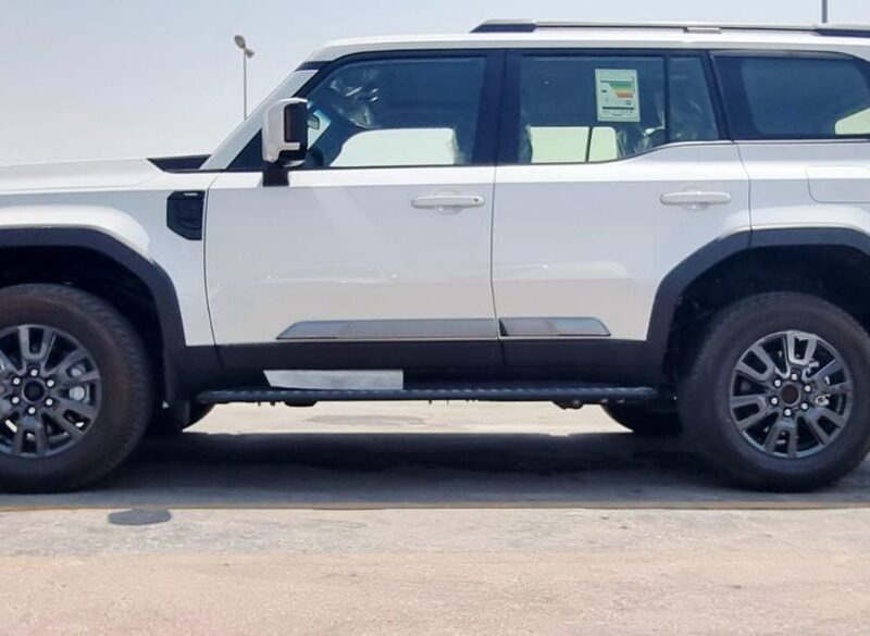 2026 Toyota Prado ALL ROUNDER G 2.4 Litres 4 Cylinders Petrol Engine White Black SUV GCC Specs