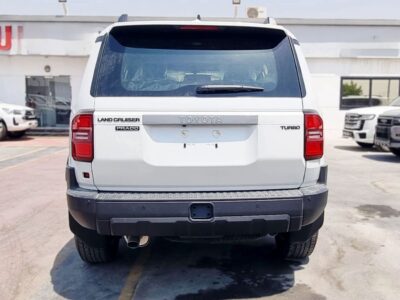 2026 Toyota Prado ALL ROUNDER G 2.4 Litres 4 Cylinders Petrol Engine White Black SUV GCC Specs