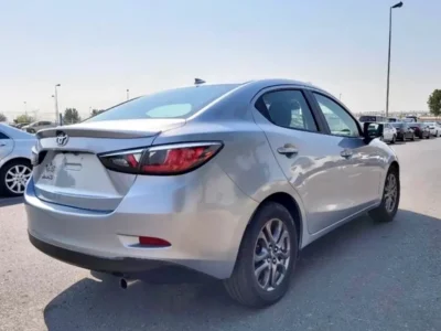 2019 Toyota Yaris 4 Cylinders Petrol Engine Silver Black Sedan Automatic Great Condition