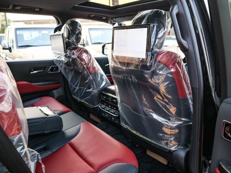 2026 Toyota Land Cruiser VXR 3.5L Twin Turbo 6 Cylinders Petrol Engine Black Red SUV GCC Specs