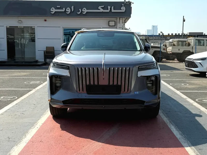 2025 Hongqi E-HS9 Flagship Fully Electric Vehicle Grey Black SUV European Specifications