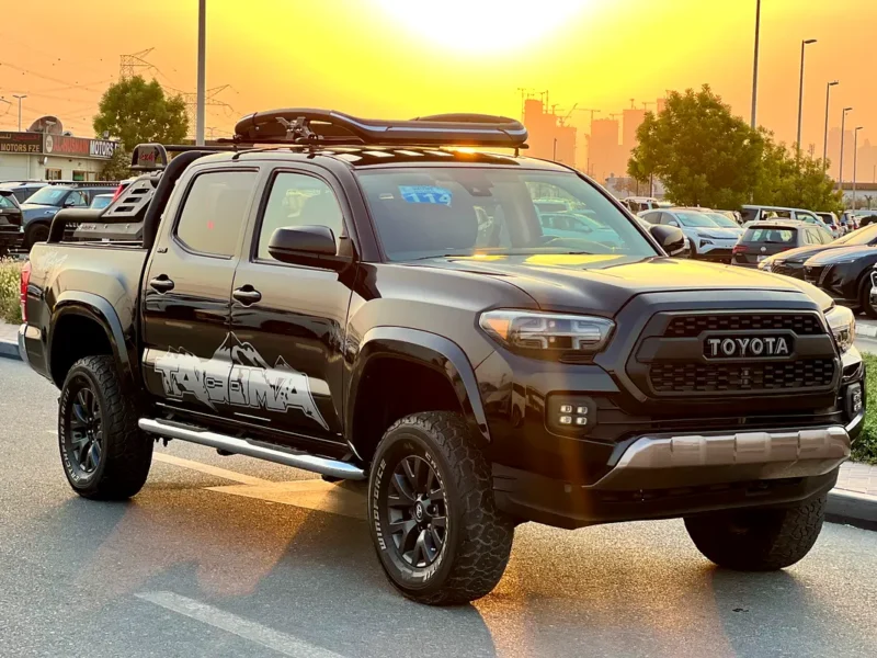 2023 Toyota Tacoma Sport 3.5 Litres 6 Cylinders Petrol Engine Black Pickup Truck US Specs
