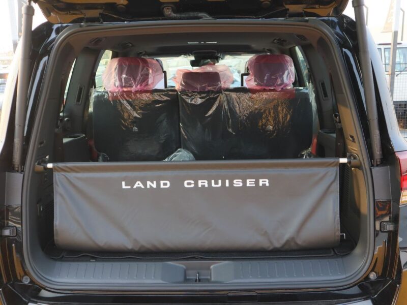 2026 Toyota Land Cruiser GR SPORT 3.5 Litres 6 Cylinders Petrol Engine Black Red SUV GCC Specs