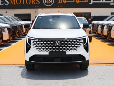 2026 Changan CS55 Plus Standard 1.5 Litres 4 Cylinders Petrol Engine White Orange SUV Chinese Specs