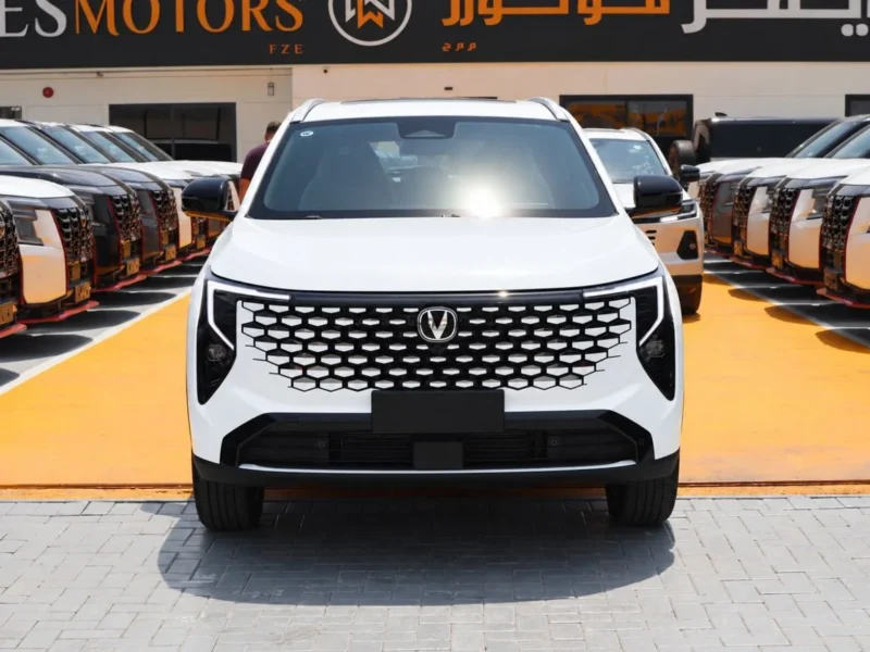 2026 Changan CS55 Plus Standard 1.5 Litres 4 Cylinders Petrol Engine White Orange SUV Chinese Specs