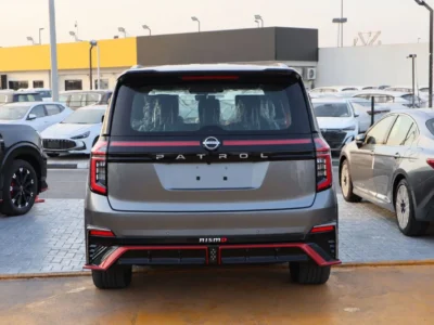 2026 Nissan Patrol NISMO 3.5 Litres V6 TWIN TURBO Petrol Engine Grey Red SUV GCC Specs
