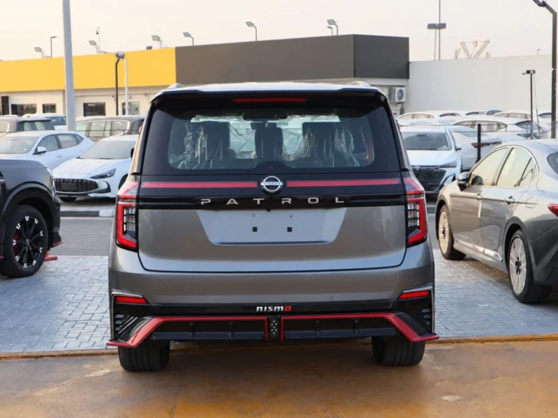 2026 Nissan Patrol NISMO 3.5 Litres V6 TWIN TURBO Petrol Engine Grey Red SUV GCC Specs