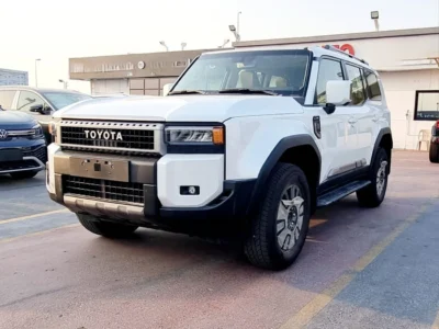 2026 Toyota Prado ALL ROUNDER G 2.8 Litres 4 Cylinders Diesel Engine White Beige SUV GCC Specs