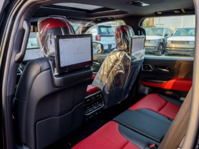 2026 Toyota Land Cruiser GR SPORT 3.5 Litres 6 Cylinders Petrol Engine Black Red SUV GCC Specs