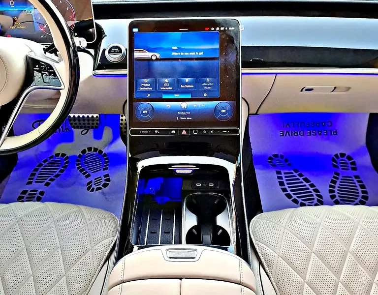 2023 Mercedes-Benz S-Class S 500 6 Cylinders Petrol Engine White Beige Sedan Japanese Specs