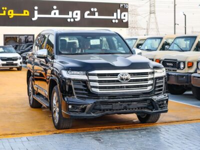 2026 Toyota Land Cruiser VXR 3.5L Twin Turbo 6 Cylinders Petrol Engine Black Red SUV GCC Specs