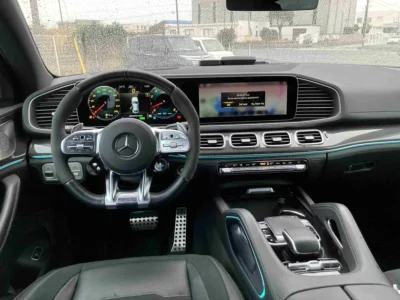 2022 Mercedes-Benz GLE Coupe GLE 53 AMG 6 Cylinders Petrol Engine White Black SUV
