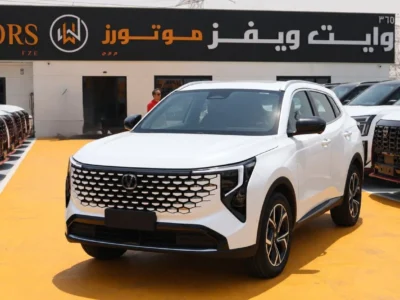 2026 Changan CS55 Plus Standard 1.5 Litres 4 Cylinders Petrol Engine White Orange SUV Chinese Specs