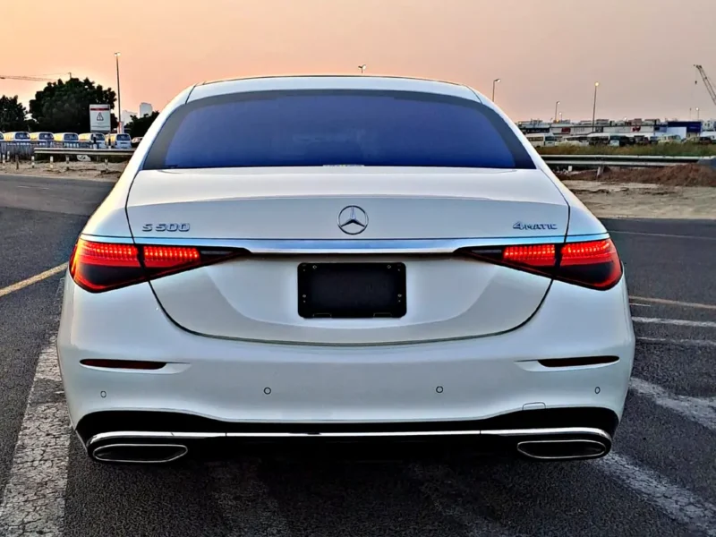 2023 Mercedes-Benz S-Class S 500 6 Cylinders Petrol Engine White Beige Sedan Japanese Specs