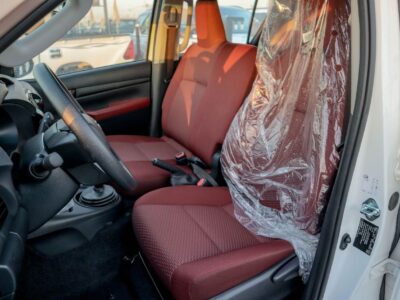 2026 Toyota Hilux DLX 2.4 Litres 4 Cylinders DIESEL Engine White Red Pickup Truck GCC Specs