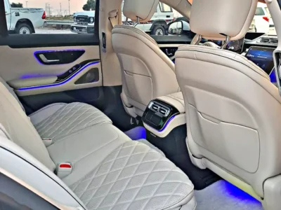 2023 Mercedes-Benz S-Class S 500 6 Cylinders Petrol Engine White Beige Sedan Japanese Specs