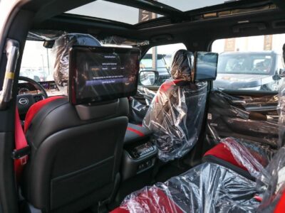 2026 Nissan Patrol NISMO 3.5 Litres V6 TWIN TURBO Petrol Engine White Red SUV GCC Specs