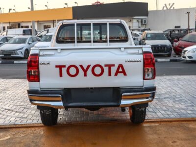2026 Toyota Hilux DLX 2.4 Litres 4 Cylinders DIESEL Engine White Red Pickup Truck GCC Specs
