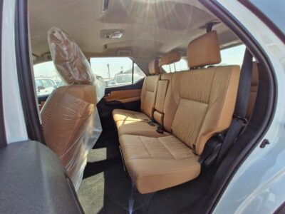 2025 Toyota Fortuner EXR 2.7 Litres 4 Cylinders Petrol Engine White Brown SUV GCC Specs