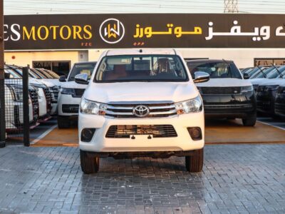 2026 Toyota Hilux DLX 2.4 Litres 4 Cylinders DIESEL Engine White Red Pickup Truck GCC Specs