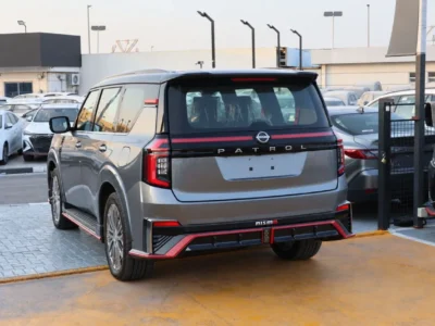 2026 Nissan Patrol NISMO 3.5 Litres V6 TWIN TURBO Petrol Engine Grey Red SUV GCC Specs