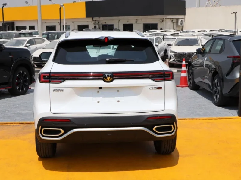 2026 Changan CS55 Plus Standard 1.5 Litres 4 Cylinders Petrol Engine White Orange SUV Chinese Specs