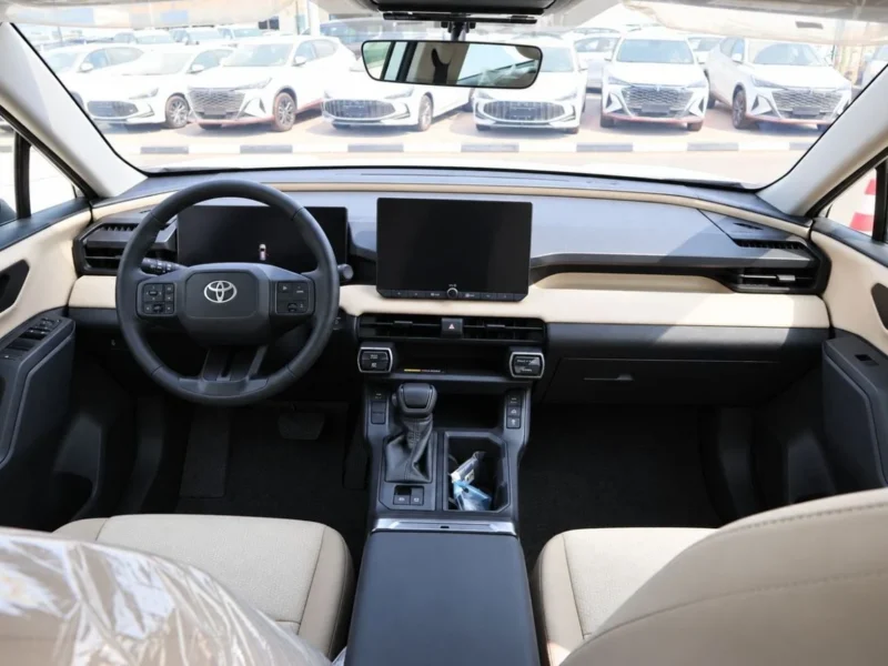 2026 Toyota RAV 4 EXR HEV 2.5 Litres 4 Cylinders Engine White Beige SUV GCC Specs Automatic