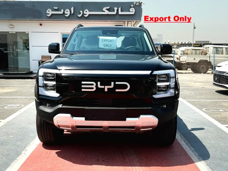 2026 BYD Shark 6 4 Cylinders Plug-in Hybrid Engine Black Pickup Truck Chinese Specs