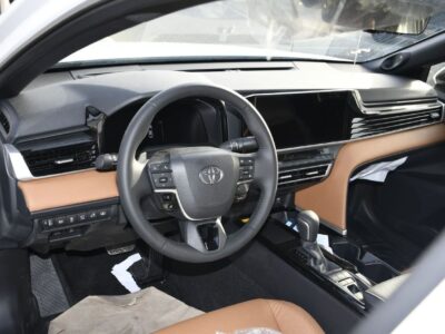 2026 Toyota Camry LUMIERE 2.5 Litres 4 Cylinders Hybrid Engine White Tan Sedan GCC FULL OPTION