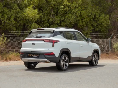 2023 JAC JS4 Intelligent 1.5 Litres 4 Cylinders Petrol Engine White Beige SUV GCC Specs FWD Automatic