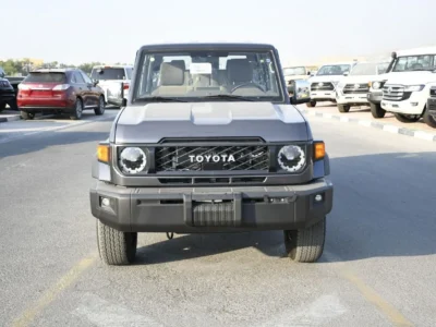2026 Toyota Land Cruiser 70 LC76 LX 4.0 Litres 6 Cylinders Petrol Engine Grey Beige SUV GCC Specs