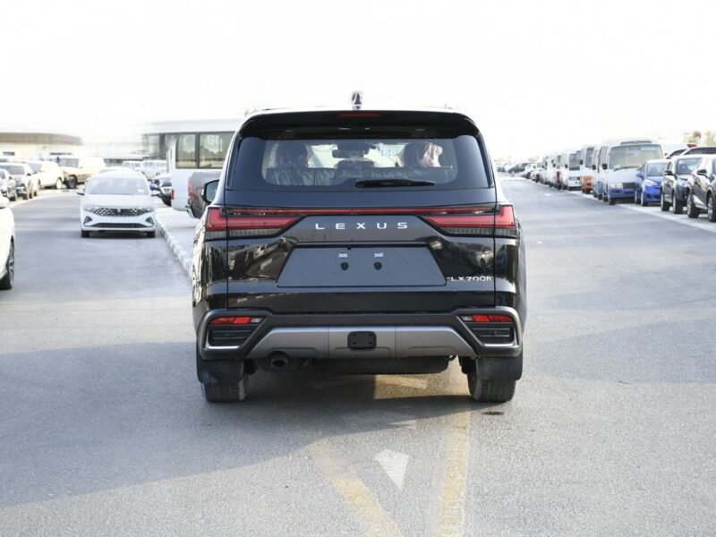 2026 Lexus LX700h SIGNATURE 3.5 Litres 6 Cylinders Hybrid Engine Black Red SUV GCC Specs